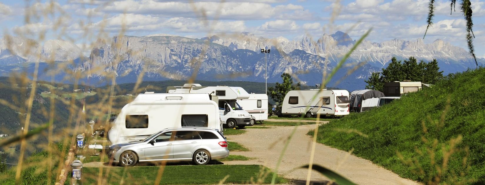 Camping & Chalet Mit Blick Auf Dolomiten | Natur Idyll Salten